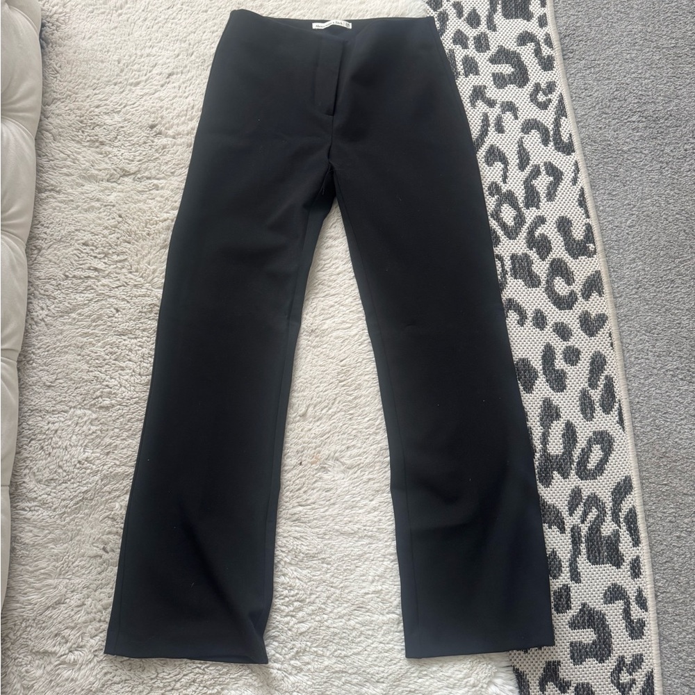 Abercrombie & Fitch Black Slim Bootcut Pants